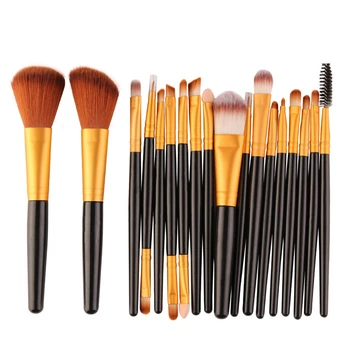 

18 pcs Professional Makeup Brushes 18pcs/set Cosmetic Powder Eye Shadow Foundation Blush brow brush lip brush drop shipping