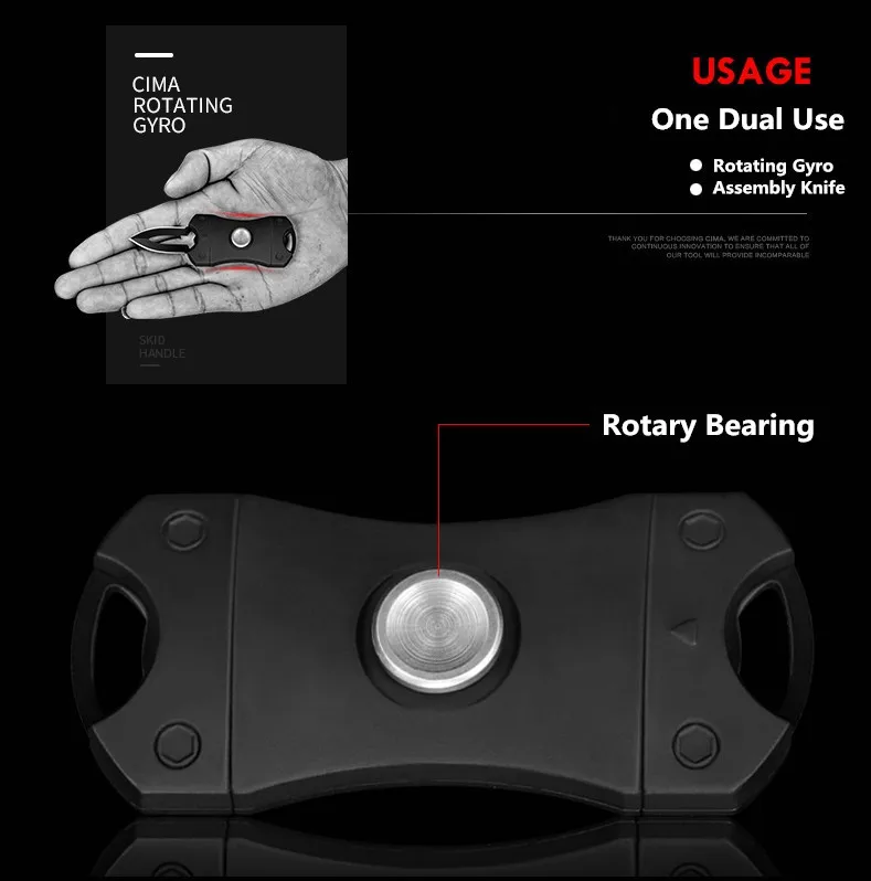 Спиннер-Спиннер Многофункциональный портативный складной нож Открытый Ручной Спиннер Edc Мини-инструменты для самозащиты коллекционный меч подарок