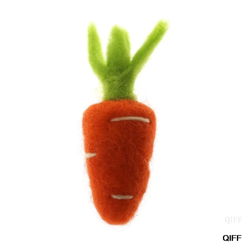

Photography Props Felt Carrot Vegetable DIY Handmade Crafts Decoration Christmas Baby Photo Background Accessories May06