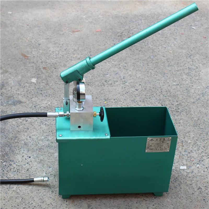 SYL 4 manual hydraulic test pump 80mpa water pressure test equipment