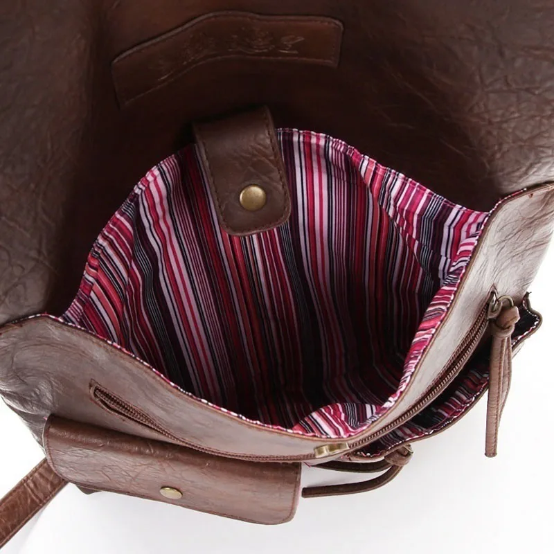 Большие сумки через плечо для женщин, одноцветные сумки-мессенджеры, винтажные мягкие Сумки из искусственной кожи, сумки от известного бренда, складная одноцветная сумка на плечо
