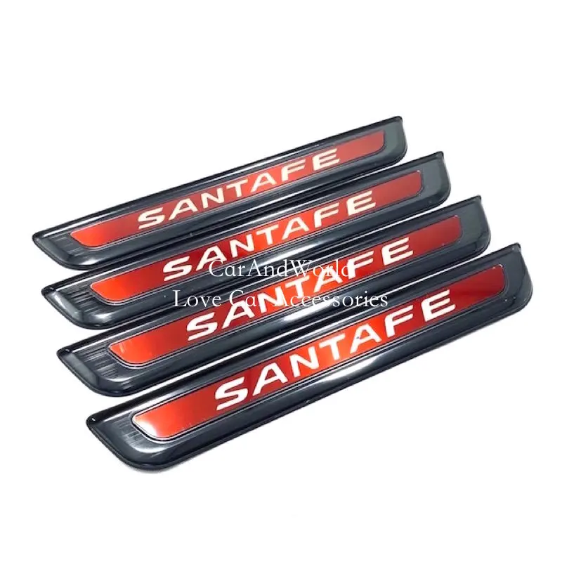 Накладка для наружных дверей Hyundai Santafe накладка на пороги педали с желанием