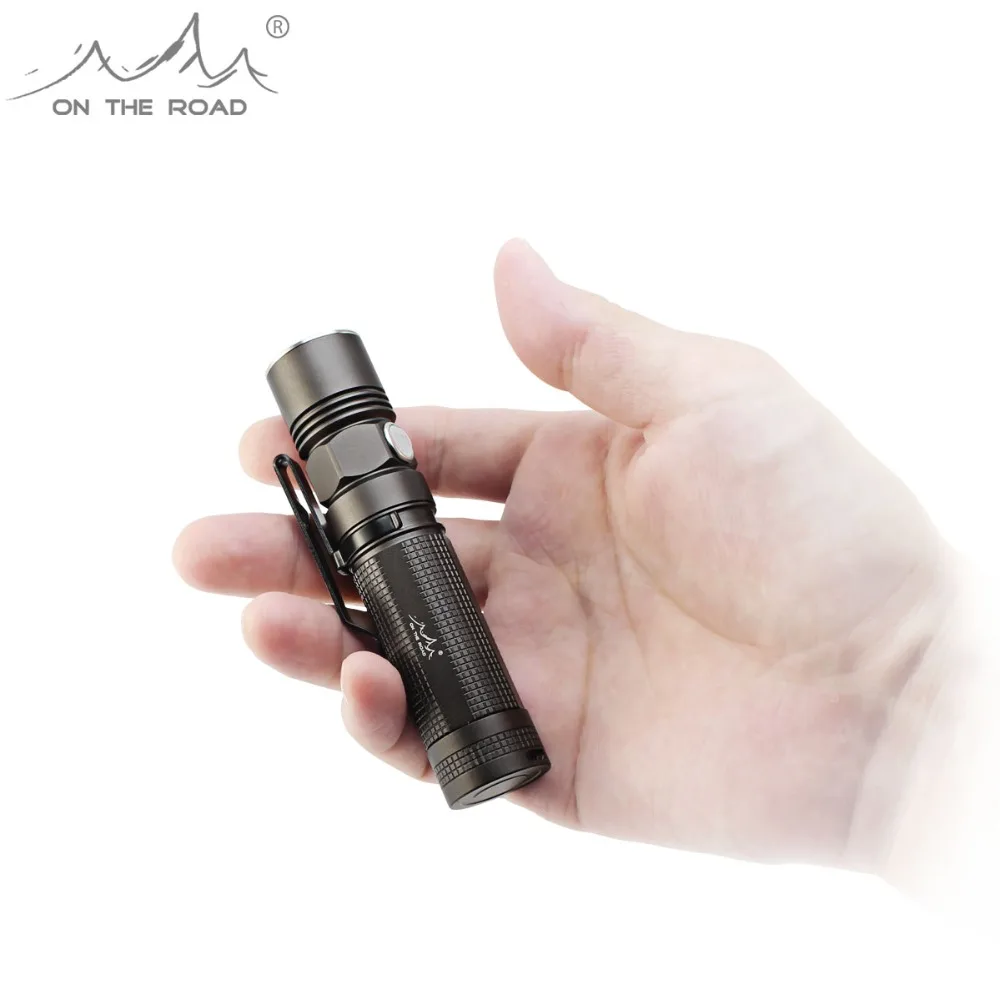 Buy ON THE ROAD M6 Mini flashlight rechargeable LED
