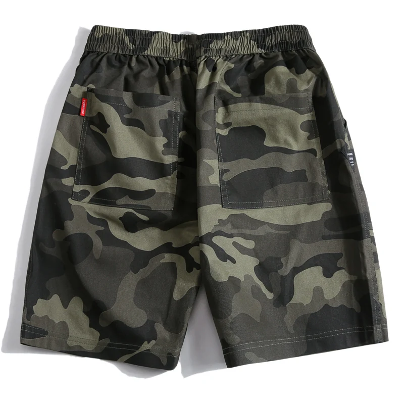 NXH камуфляжные шорты Карго мужские хлопковые армейские военные повседневные шорты с несколькими карманами летние Лидер продаж уличная одежда для работы