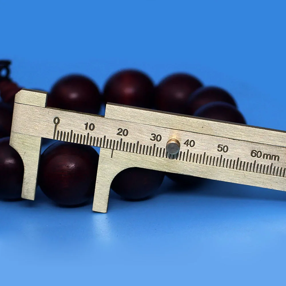 

New Small Size Measuring Watch Caliper Gauge Copper Calipers Measuring Tool Sliding Gauge For Watch Jewelry Paper Toiletry
