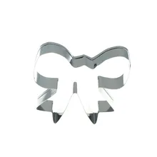 New DIY Biscuit Dessert Mold Pastry Fondant Decor Metal Butterfly Knot Cookie Cutter