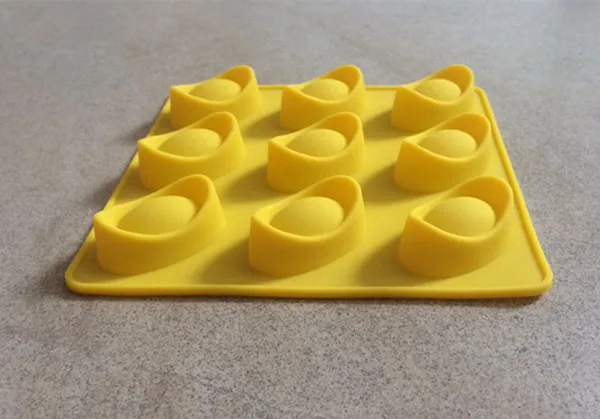 Wholesale/retail,free shipping, chocolate mold 4 hole clay bakery mold ice cube tray Small ingot mold mechanism