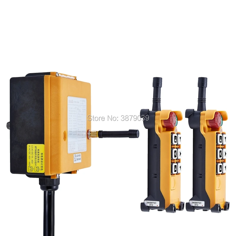 TELE control CE FCC F26 C1 (2 передатчика + 1 приемник) Промышленное беспроводное радио с 6