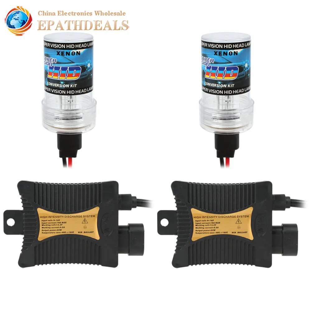 

12V 55W 3200LM 9006 / Hb4 HID Xenon Kit Car Headlight Head Light Bulb + 2 x Xenon Ballast ( 4300 K / 6000 K / 8000 K / 12000 K )