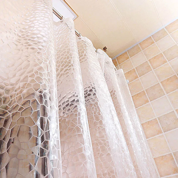 Занавеска для ванной DFH Water Cube размеры s 180*200 Высококачественная занавеска душа из