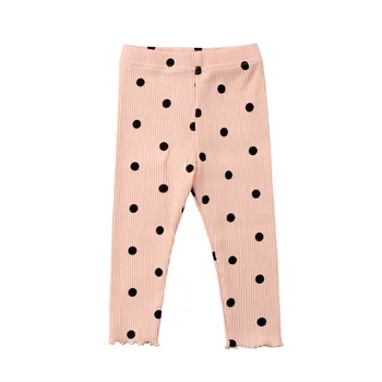 

Baby Girl Clothes Kids Clothes Pants Casual Long Dot Pants Black Green Pink White 4 Colors Pants Baby Clothes 0-24M