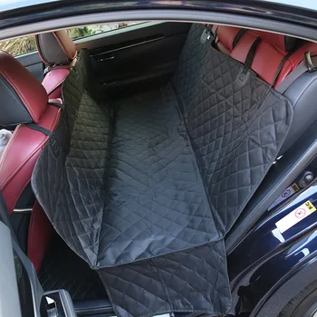 

600D Oxford Pet Car Seat Covers Waterproof Back Bench Seat Car Interior Travel Accessories Car Seat Covers Mat for Pet Cats Dogs