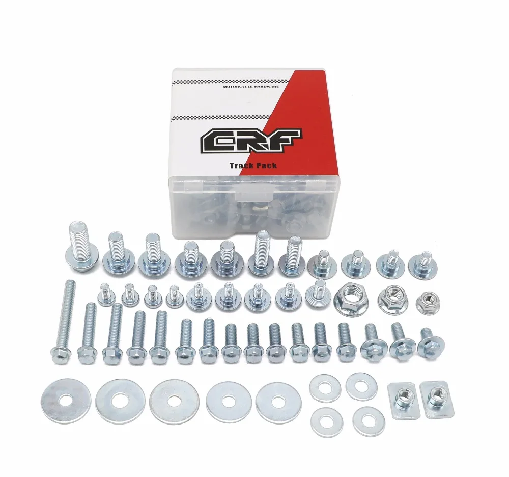 RFX HONDA CRF250 CRF450 02-17 CRF TRACK PACK OEM TYPE BOLTS & FASTENERS KIT RFX HONDA CRF250 CRF450 02-17 CRF TRACK PACK OEM TYPE BOLTS & FASTENERS KIT