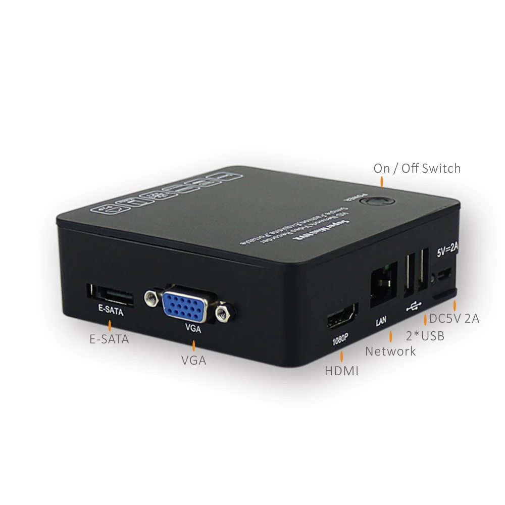 ENSTER AEEYE 9CH 1080 P H.265 мини NVR Регистраторы/декодер для 720 960 Onvif IP Камера USB HDD/E SATA HDD