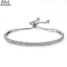 Женские Простые аксессуары, модный Телескопический регулируемый браслет из сплава