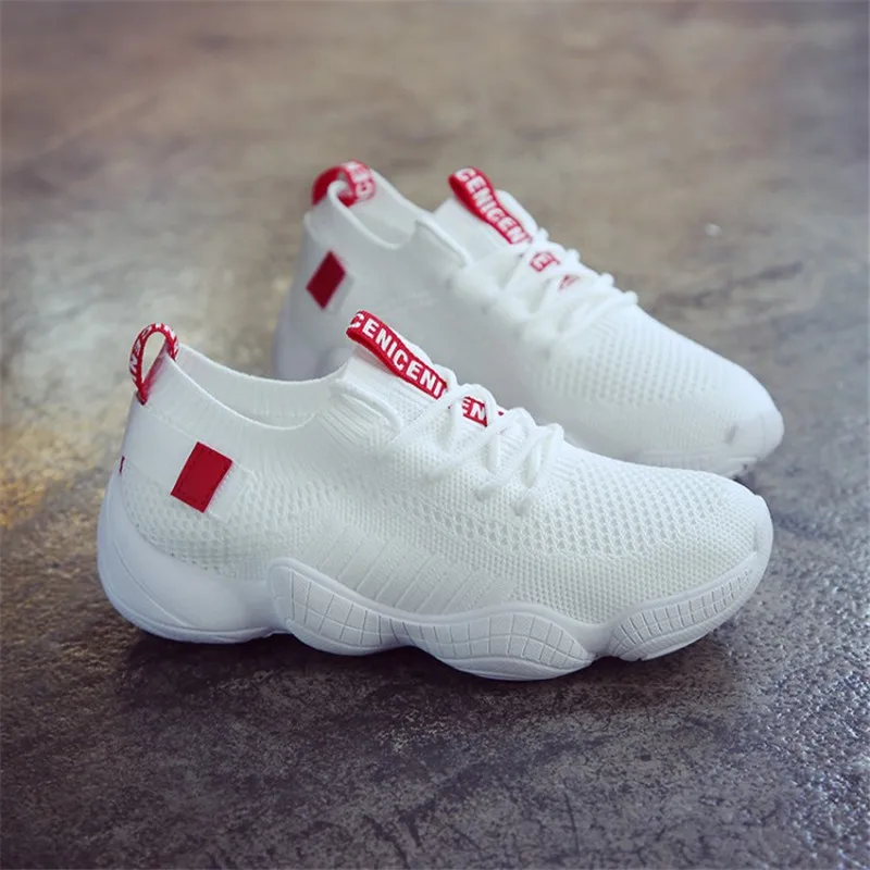 Fond Maziao Léger Non Chaussures Bouche Noir slip Profonde Sneakers Peu Épais blanc forme Confortable Casual Plate wxYnOapIIq