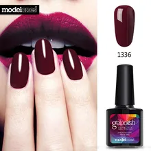 Modelones 2017 High Quality UV Gel Polish Soak Off Nail Varnish Shining Glitter UV Nail Gel Glue Long Lasting UV Gel Nail Polish