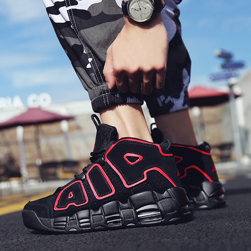 

Bjakin 2019 Spring Hot Sale Air Running Shoes for Men Jogging High Ankle Sneakers Lace Up Breathe Sport Shoes Walking Man Shoes