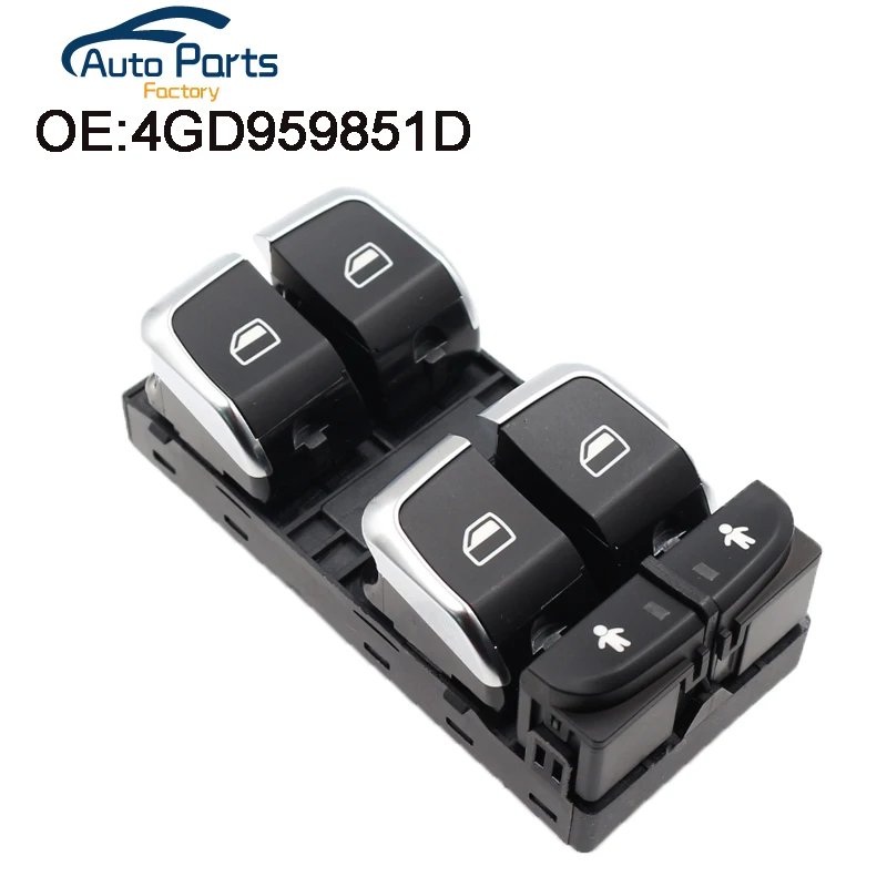 

10-контактный автомобильный выключатель питания для Audi V W 4GD959851D
