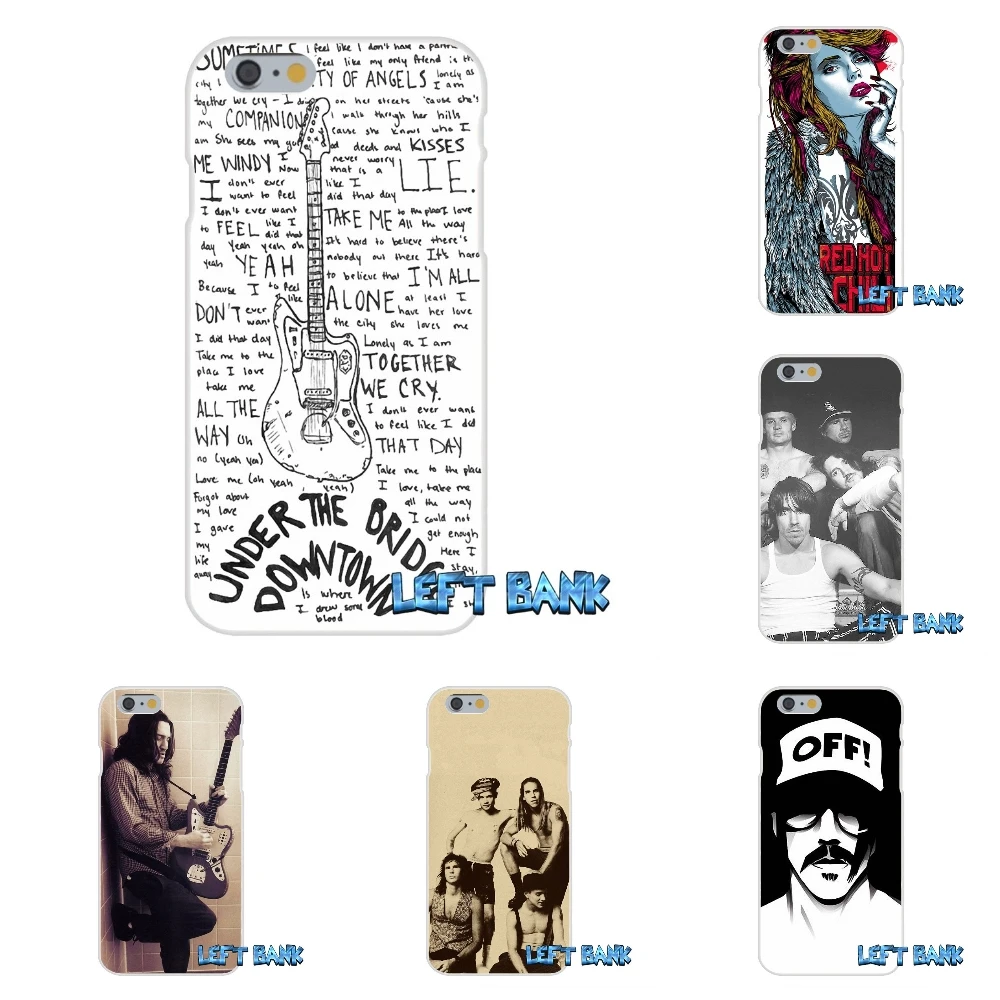 

Red Hot Chili Peppers Soft Silicone TPU Transparent Cover Case For iPhone 4 4S 5 5S 5C SE 6 6S 7 Plus