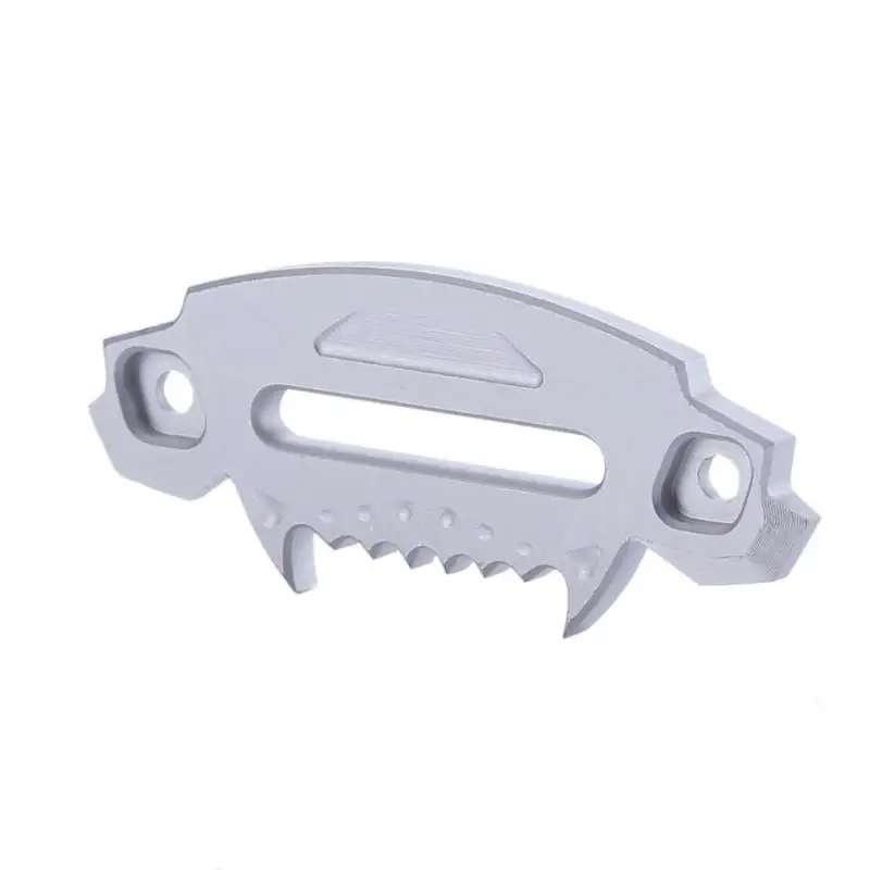 

RC Climbing Car Toy Universal Metal Winch Rope Guide Plate Installation Suitable for TRX-4 AXIAL SCX10 Climbing Car Front Bumper