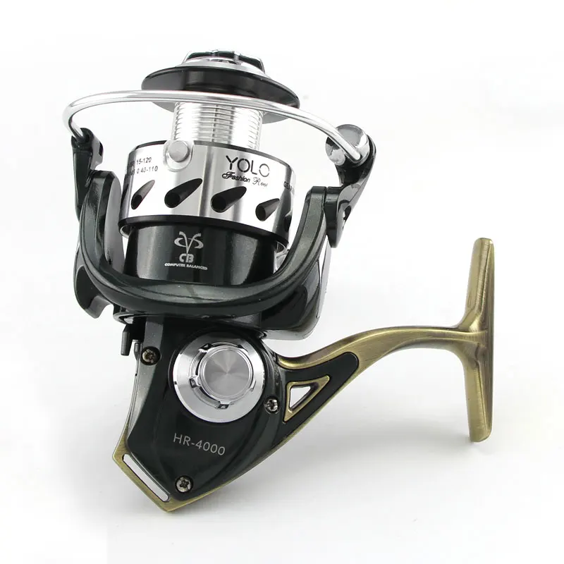 

High Quality Salt Water Trolling reel Fishing reel 9+1 BB 5.1:1 Metal Spinning Fishing Reel Carp Spinning Reel Metal Leg