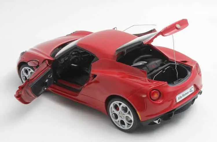 Высокая имитация AUTOart 1:18 ALFA ROMEO Alfa Romeo 4C модель автомобиля из сплава