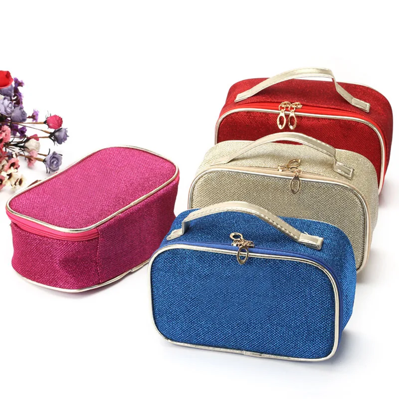 

New Arrival Women Casual Travel Bag Multi Functional Cosmetic Cases Storage Makeup Handbag