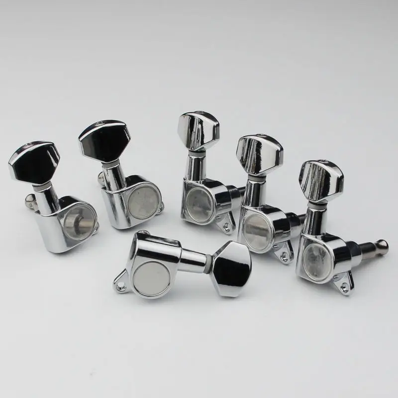 

6R Chrom Guitar Tuning Peg Key Tuner Machine Head For Sta J07