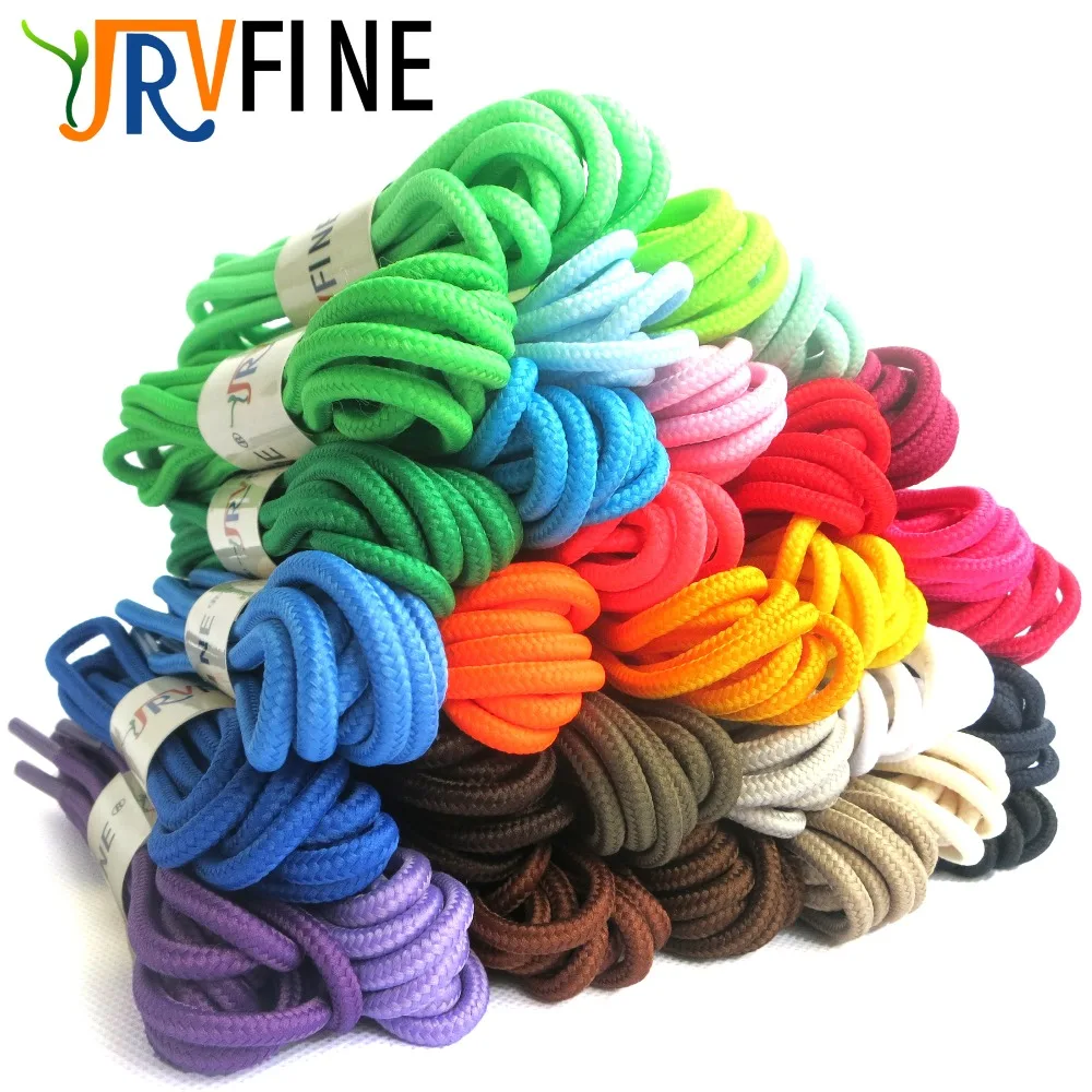 YJRVFINE Wholesale 10 Pair Round Athletic Shoelaces Shoe Laces for