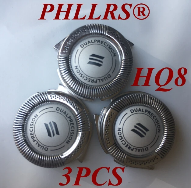 

3Pcs HQ8 razor blade replace Head for PHILIPS Shaver PT727 PT728 PT731 PT732 PT735 PT736 PT737 PT739 PT860 PT861 PT810 PT814