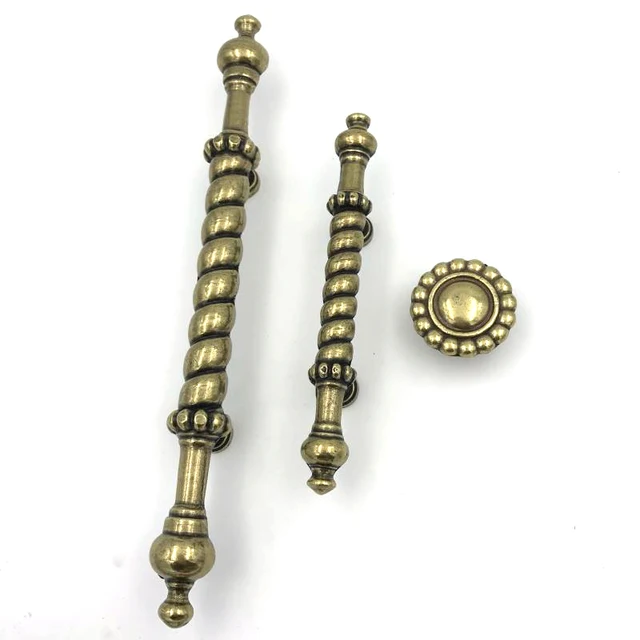 Cheap Single Knob Hole CC 60mm/96mmEuropean Kitchen Furniture Handle antique bedroom drawer pulls Cheap Single Knob Hole CC 60mm/96mmEuropean Kitchen Furniture Handle antique bedroom drawer pulls