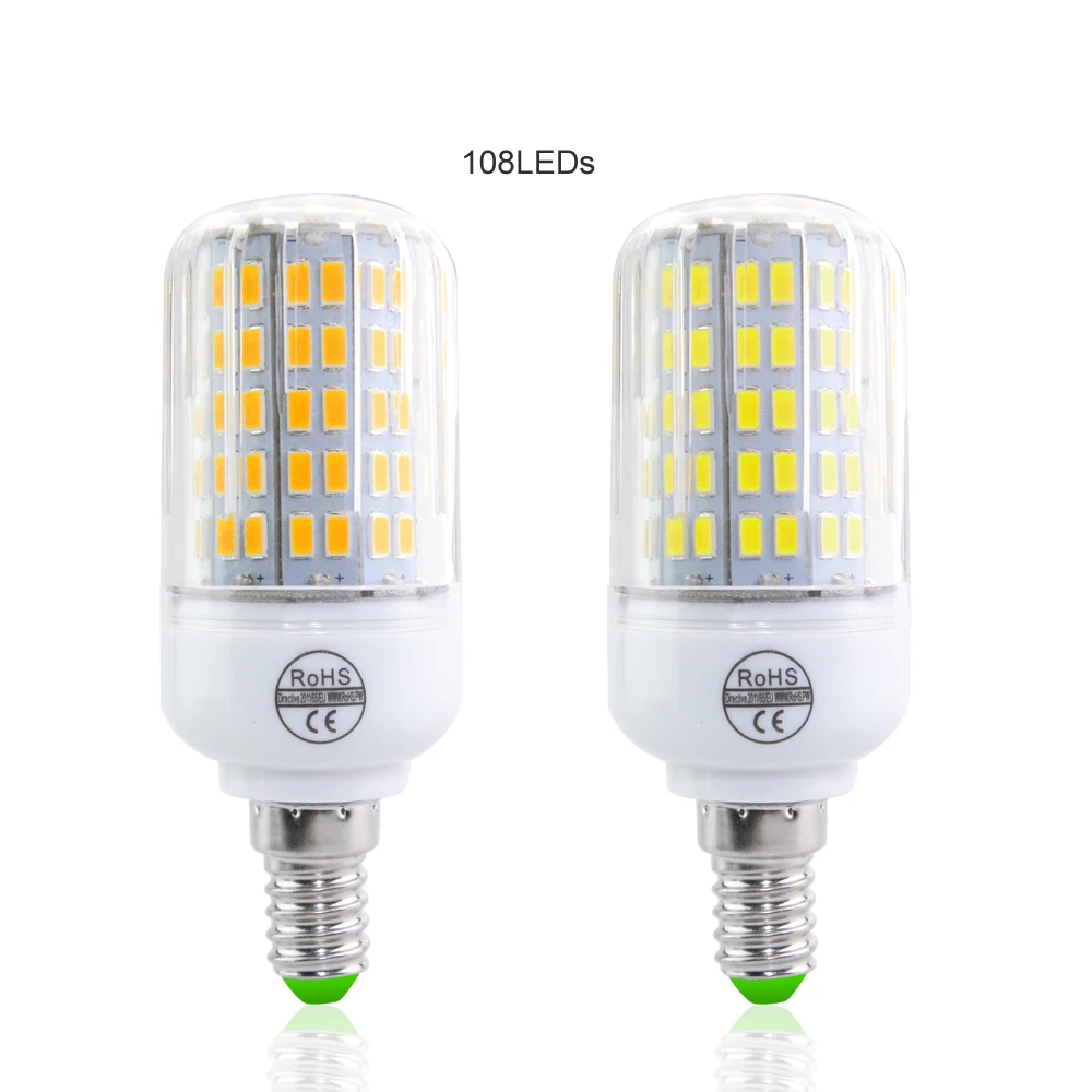 Высокая Мощность E14 5730SMD серия CFL10W-35 W Светодиодный прожектор 24-89Leds лампа больше яркости чем 2835/3014/5630/5050SMD1PCS