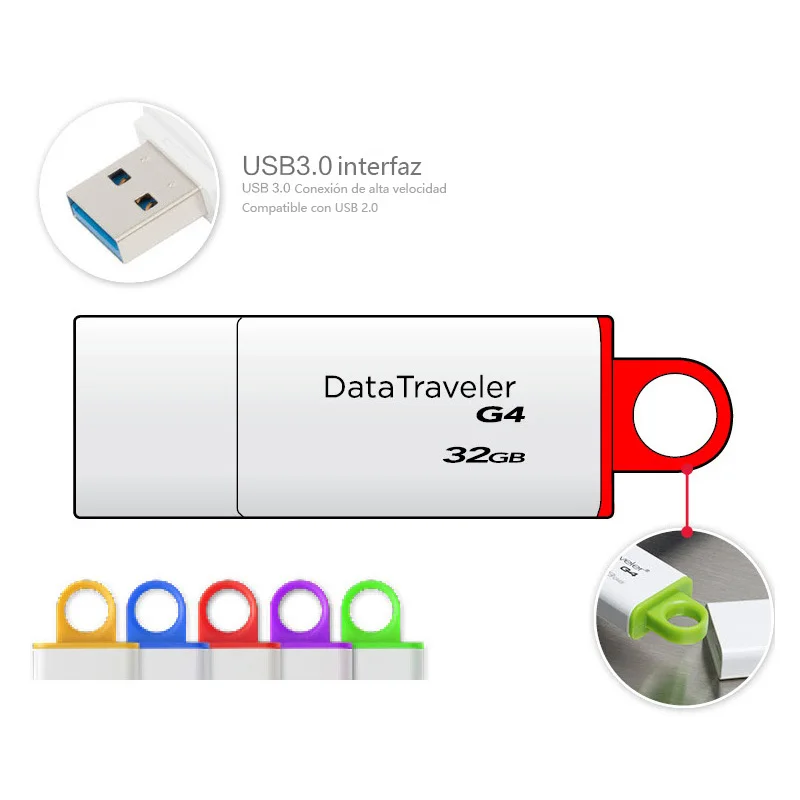 Kingston USB 3.0 Flash Drives 8GB 16GB 32GB DataTraveler G4 8 16 32 GB Capacity Plastic Pratical Cap Pen Drives Memory Disk Kingston USB 3.0 Flash Drives 8GB 16GB 32GB DataTraveler G4 8 16 32 GB Capacity Plastic Pratical Cap Pen Drives Memory Disk