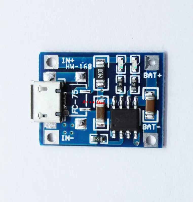 10pcs TP4056 1A Lipo Battery Charging Board Charger Module lithium battery DIY MICRO Port Mike USB Hot sale | Электронные