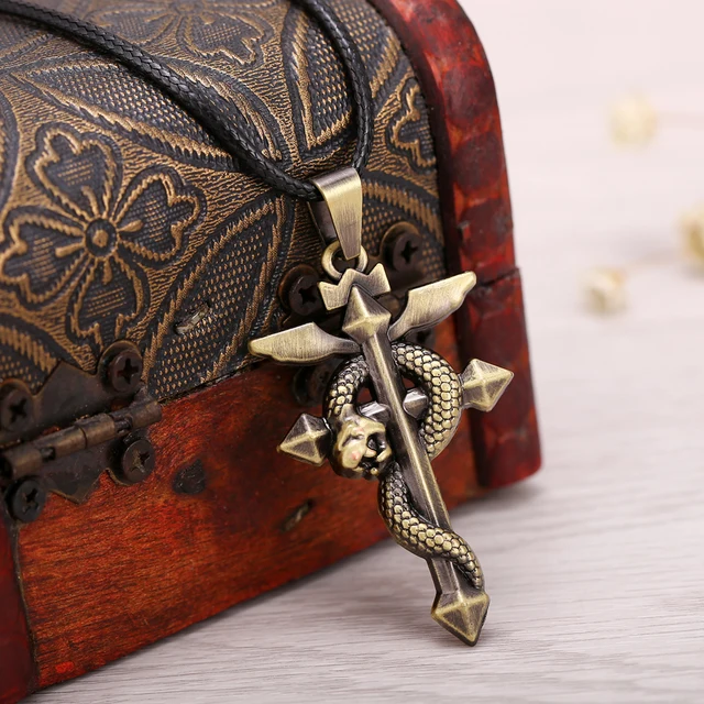 Collar metálico de bronce de Fullmetal Alchemist Fullmetal Alchemist