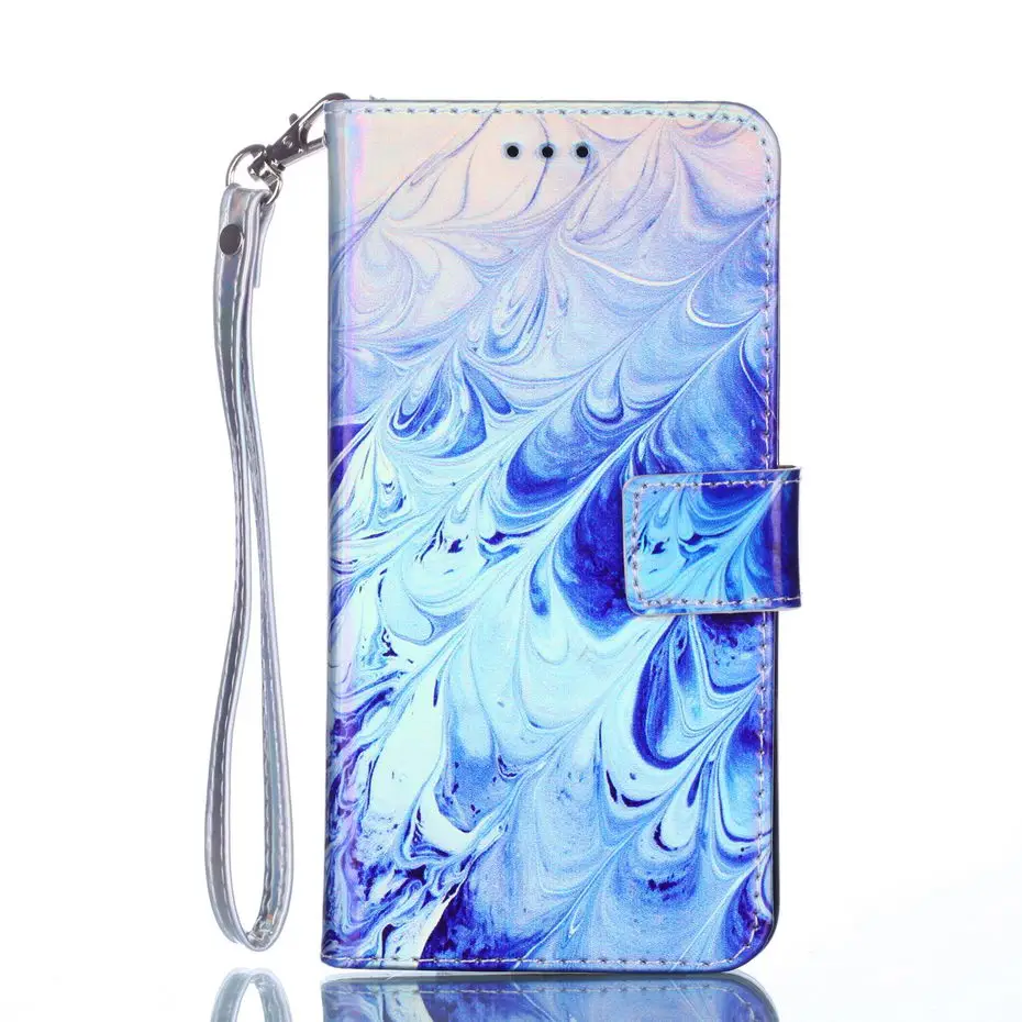 Роскошный кожаный чехол бумажник Blu Ray для Huawei P10 P20 MATE 20 Lite Y3 Y5 Y6 2017 Honor 5C 6A 7A Pro милый