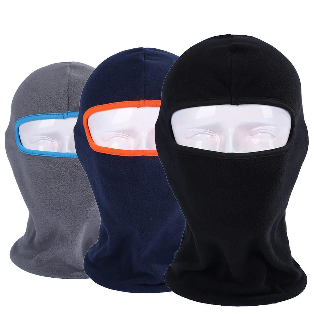 Winter Breathable Warmer Fleece Thermal Windproof Tactical Balaclava