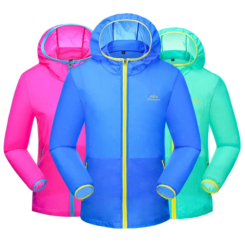 

New Men Women softsell UV jacket skin coats for men thin Windbreaker male Quick drying jackets sportswear jaqueta UV breathable