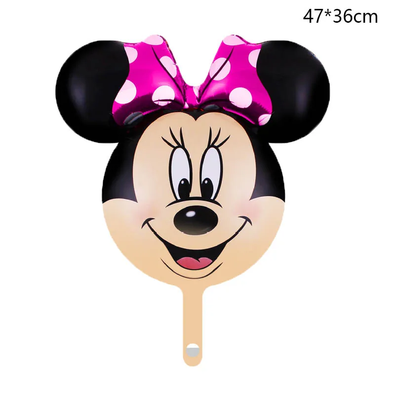 Mickey Minnie Mouse aluminum balloons baby shower girl boy birthday party wedding Valentine's Day decor globos balloon 47X36cm