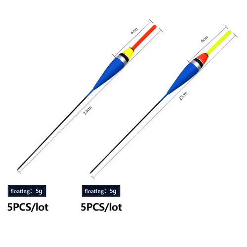 10 шт./лот, размер 4 г, 5 г, 23 см, рыбий король, рыболовный буй, поплавок, рыболовные снасти для ловли карпа, поплавок, Pesca Boya Pesca Acesorios - Цвет: 5g