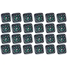 LGFM-24PC Мини Компас, Выживание Карманный заполненное жидкостью пеший Туризм Кемпинг ремешок для часов