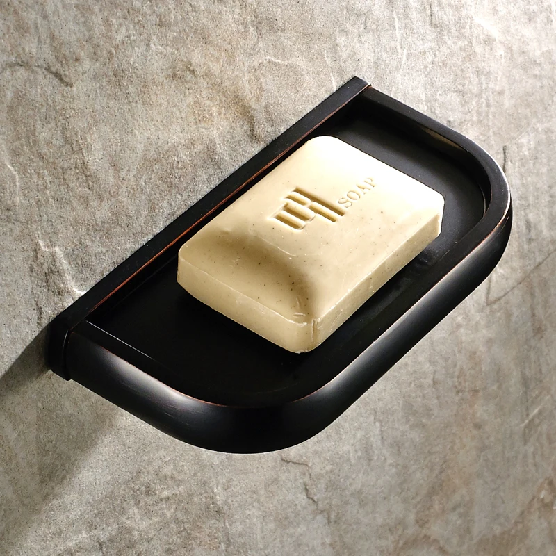 Black Matte Brass Construction RRP £20 ! Mondella Vivace Soap Dish Holder 