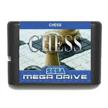 Шахматы 16 бит MD карточная игра для sega Mega Drive для Genesis