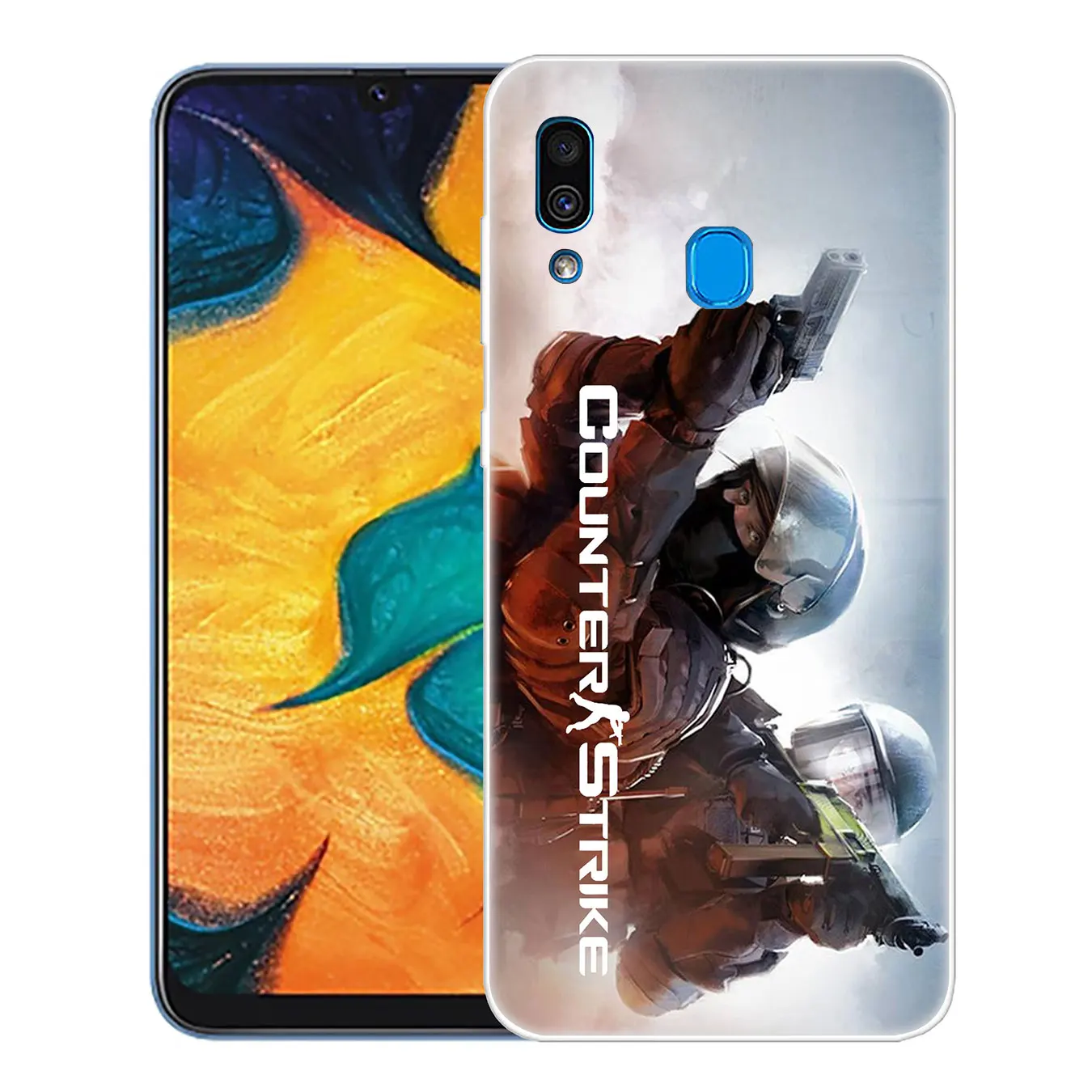Lavaza CS GO Counter Strike Gun жесткий чехол для телефона Samsung Galaxy A70 A60 A50 A40 A30 A20 A10 M10 M20 M30 M40 A20e