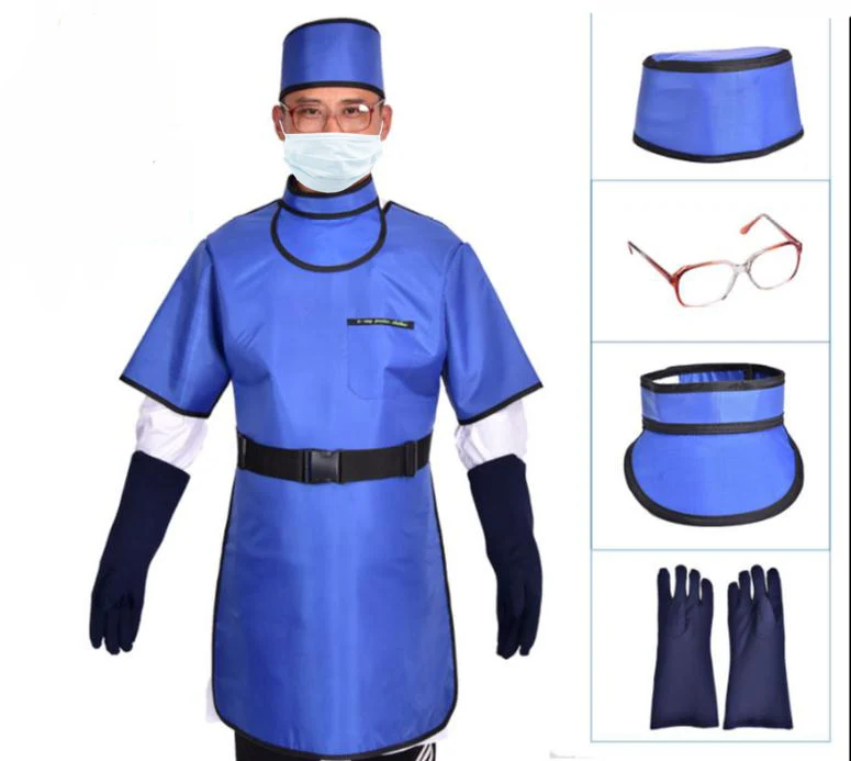 0.35mmpb X ray protective suit clothing, Y ray protective apron