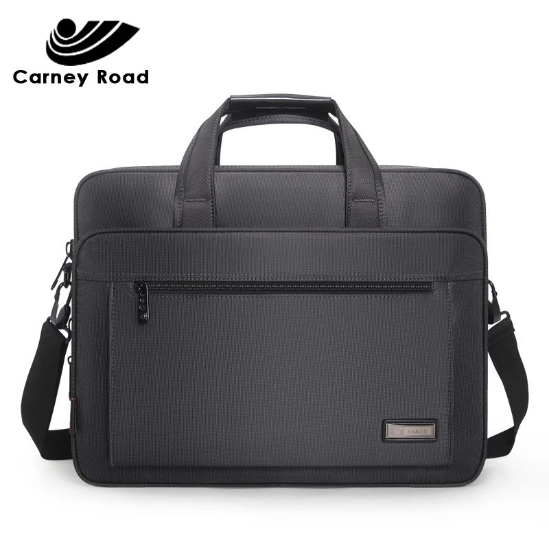 Водонепроницаемый Оксфорд 14 15,6 дюймов ноутбук портфель сумка для деловых людей Повседневная сумка на плечо для мужчин Модная