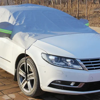 

Universal Car Cover UV Protection Waterproof Outdoor Indoor Shield Sunshade PEVA Snow Cover Front Cover Auto Windshield