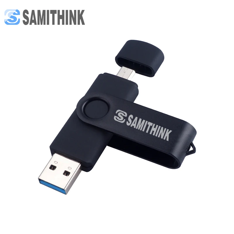 SAMITHINK USB флеш-накопитель 64 Гб OTG USB 3,0 флеш-накопитель высокоскоростной USB флеш-накопитель с логотипом на заказ USB флеш-накопитель 64 ГБ 16 ГБ 8 ГБ