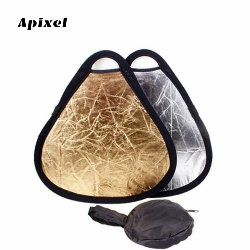 12"/30cm Collapsible Multi Disc Photography Portable Handheld triangle